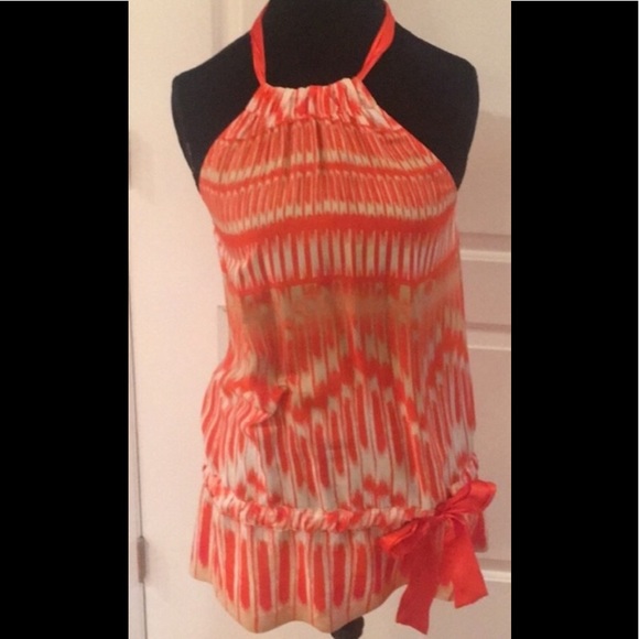 Arden B Tops - Arden B Silk Halter top